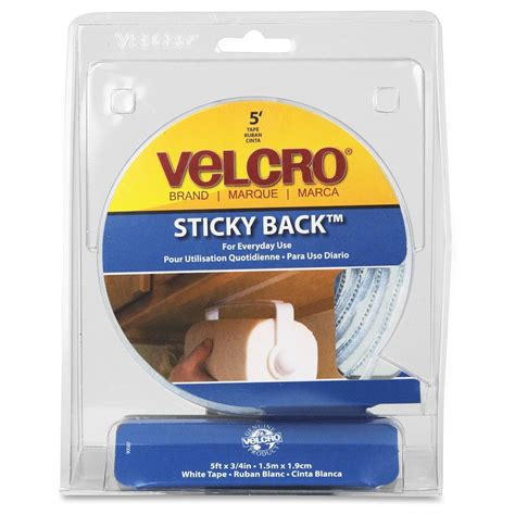 velcro sticky back